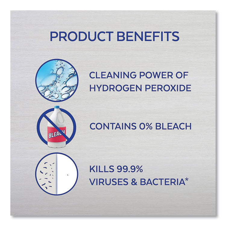 Lysol® Bathroom Cleaner With Hydrogen Peroxide, Cool Spring Breeze, 22oz Trigger Spray Bottle, 12 Bottles per Carton