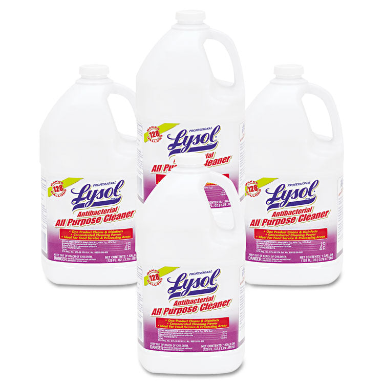 Lysol® Professional Antibacterial All Purpose Cleaner - 4 gal/case, 1 gal/bottle