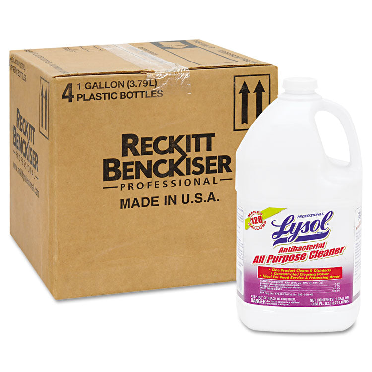Lysol® Professional Antibacterial All Purpose Cleaner - 4 gal/case, 1 gal/bottle