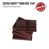 3M Scotch-Brite™ Very Fine Grade Hand Pad| 6” x 9” | 20/Case