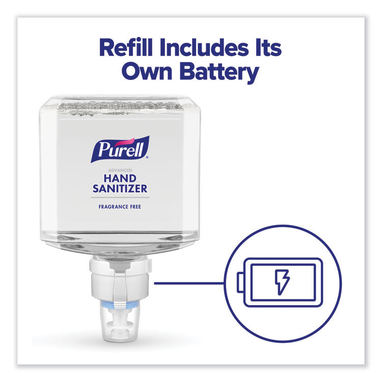 Purell® Advanced Foaming Hand Sanitizer - Fragrance Free, 1200 mL/refill
