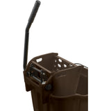 Carlisle OmniFit™ 35-Qt Mop Bucket & Side-Press Wringer Combo | Brown