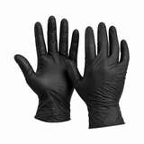 Prime Source® Basics Black Nitrile Gloves | Powder-Free | Case