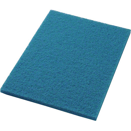 Americo® Cleaner Rectangular Floor Pad | Blue | 14” x 28” | 5/Case