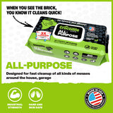 Crocodile Cloth® – Oversized Wipes for Oversized Messes