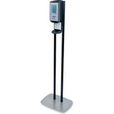 PURELL® CS6 Hand Sanitizer Floor Stand with Dispenser |  1,200 mL | 13.5x5x28.5 | Graphite/Silver