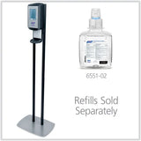 PURELL® CS6 Hand Sanitizer Floor Stand with Dispenser |  1,200 mL | 13.5x5x28.5 | Graphite/Silver