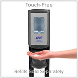 PURELL® CS6 Hand Sanitizer Floor Stand with Dispenser |  1,200 mL | 13.5x5x28.5 | Graphite/Silver