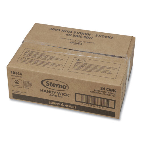 Sterno® Handy Wick® Chafing Fuel | 4 Hour Burn | 4.84oz | 24/Carton
