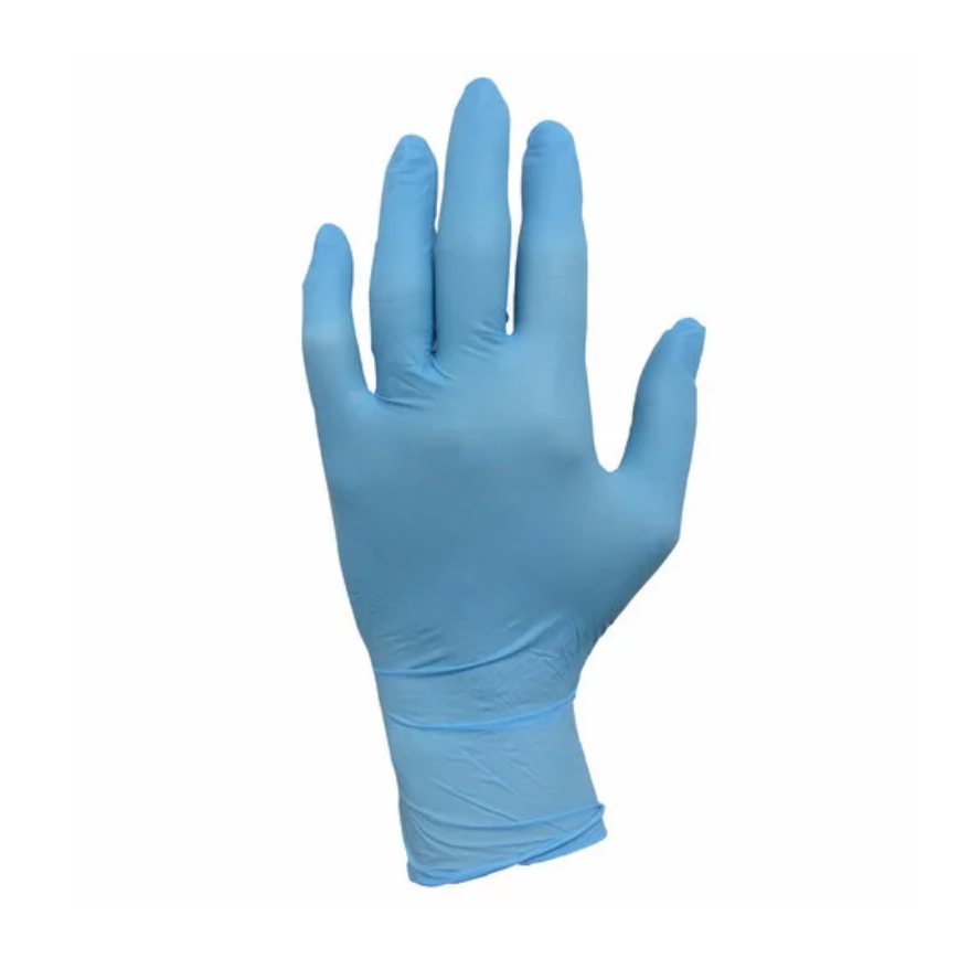 ProWorks® NPF Blue Nitrile Exam Gloves | 100/Box