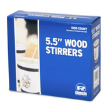 AmerCare Royal R810 Birch Wood Coffee Stirrer – 5.5” | 10,000/Case