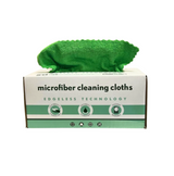 High-Performance Disposable Microfiber Dusting Cloths | 12” x 12” | 50-Pack
