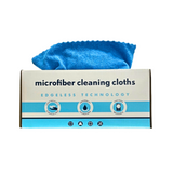 High-Performance Disposable Microfiber Dusting Cloths | 12” x 12” | 50-Pack