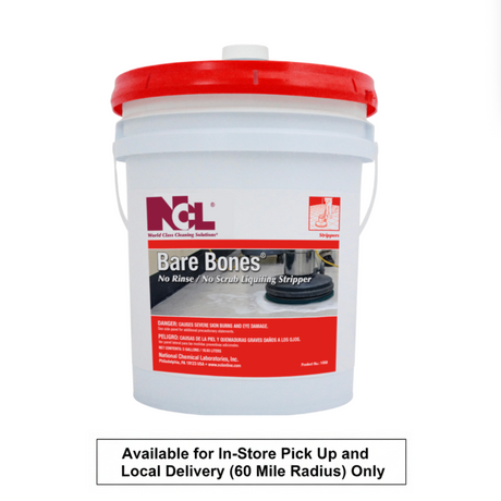 NCL Bare Bones® No Rinse/No Scrub Liquifying Floor Stripper - 5 Gallons