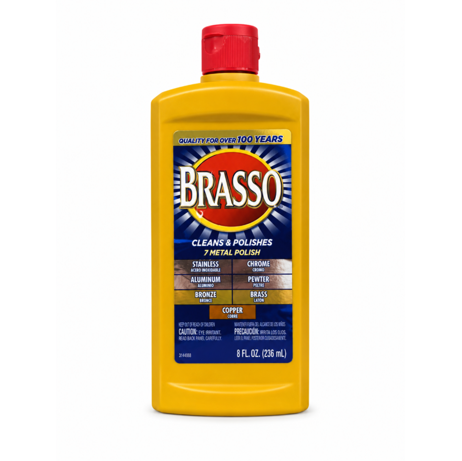 Brasso® Multi-Purpose Metal Polish | 8oz