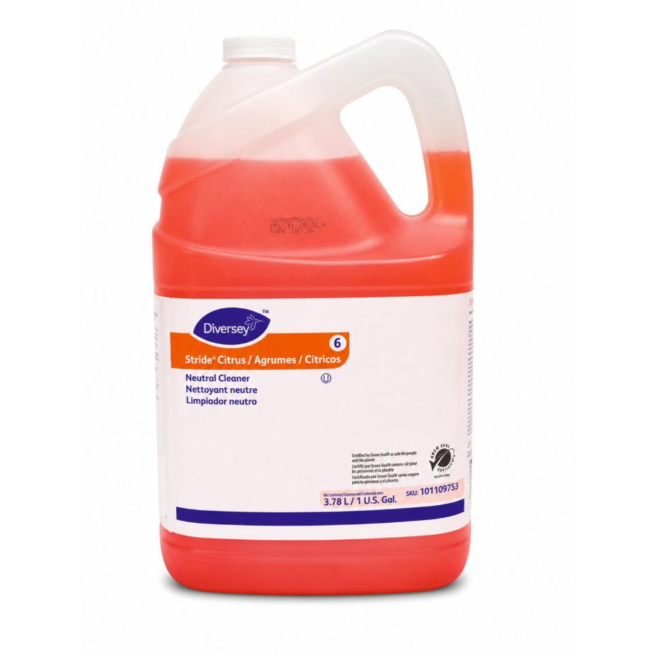 Diversey™ Stride® Citrus Neutral Cleaner - 1 Gallon