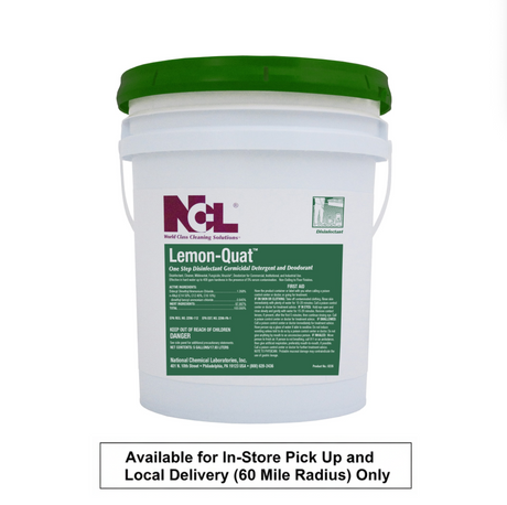 Lemon-Quat™ Disinfectant Cleaner & Deodorizer | 5 Gallon Pail