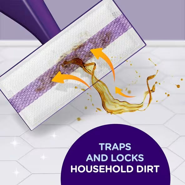 Swiffer® WetJet™ Multi-Surface Cleaner Solution Refill | Febreze Lavender