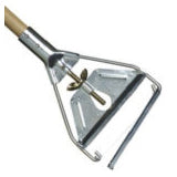 Mop Handle 60" Wood /Mtl QC