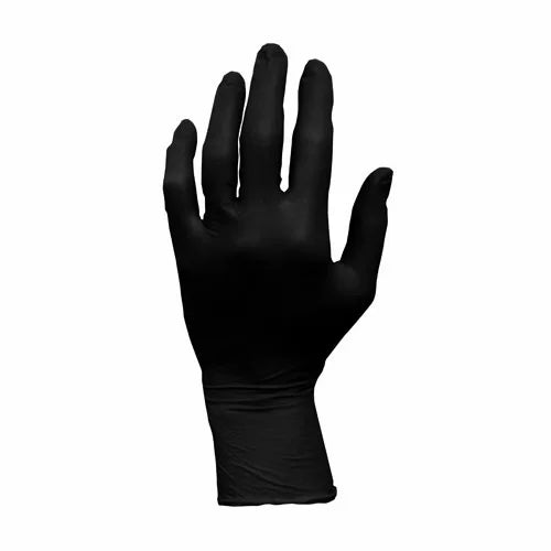 Safety Zone® Black Nitrile Powder-Free Exam Gloves, 7 mil – Large | 1000/Case